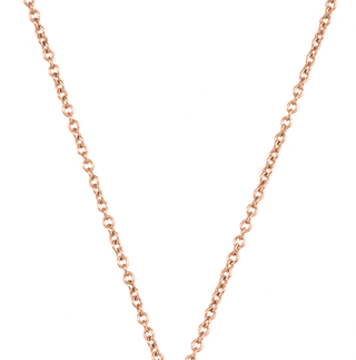 CABLE CHAIN, 1.5MM ROSE GOLD