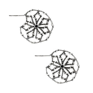 DESERT FLOWER HOOPS, 1.25"