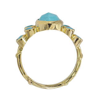 FLOATING STAR, BEZEL-SET