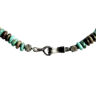 VINE TATTOO HOOKED BEADS, TURQUOISE