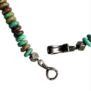 VINE TATTOO HOOKED BEADS, TURQUOISE