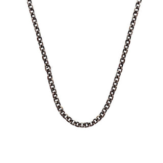 SILVER DIAMOND-CUT CABLE CHAIN, 2.6MM