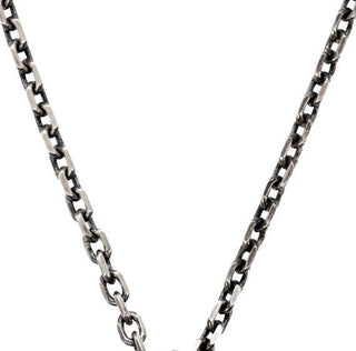 SILVER DIAMOND-CUT CABLE CHAIN, 2.6MM