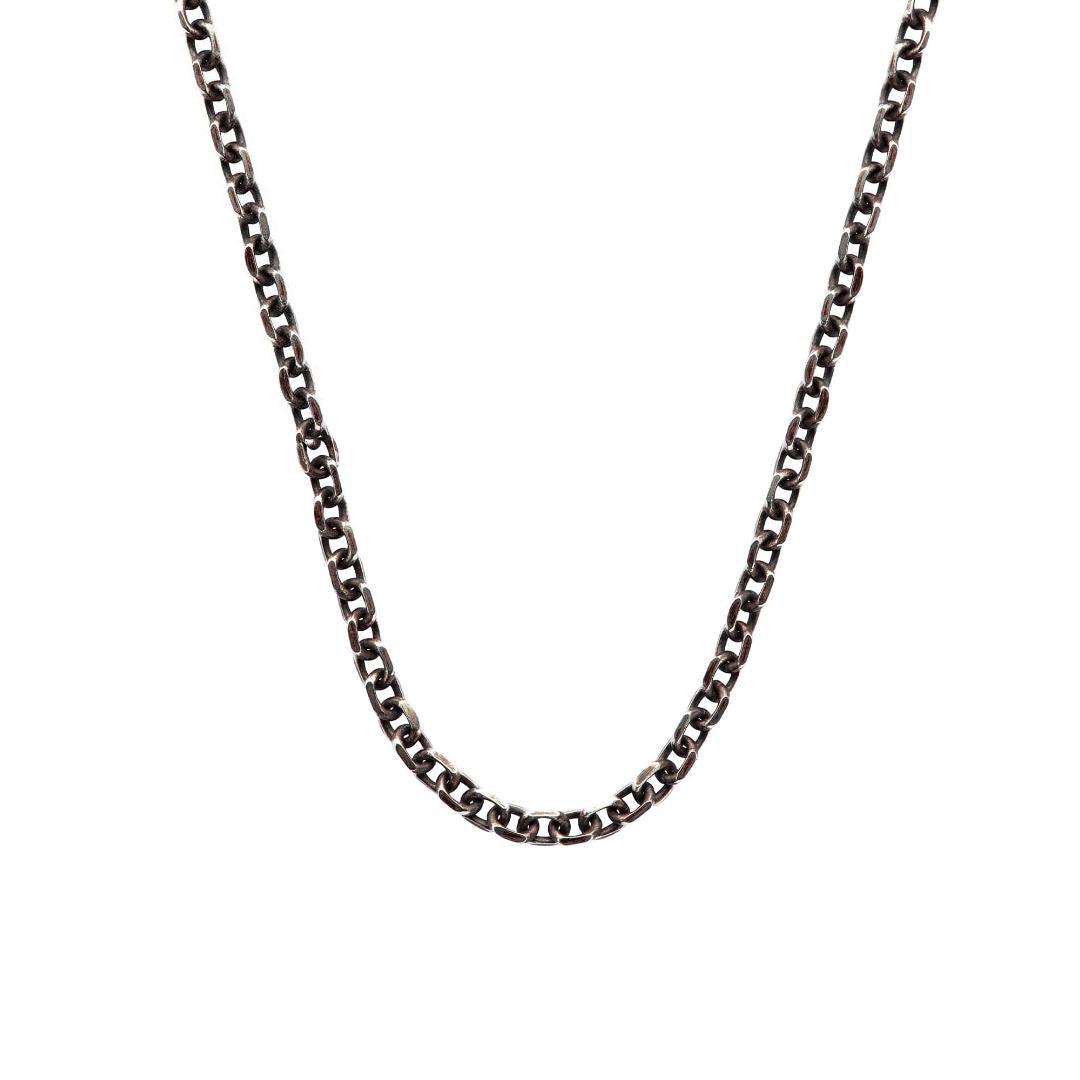 DIAMOND-CUT CABLE CHAIN, SILVER 2.6MM – Karen Karch