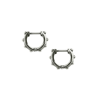 JAIPUR EVERMORE SLEEPER HOOPS, XS SILVER