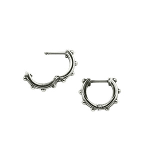JAIPUR EVERMORE SLEEPER HOOPS, XS SILVER