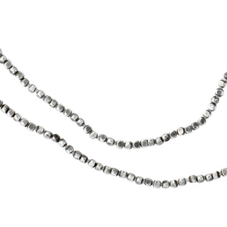 Karen Karch Irregular Silver Beads Close Up