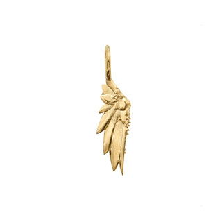 Karen Karch by Deme Wolfe 10k yellow gold Victory wing charm