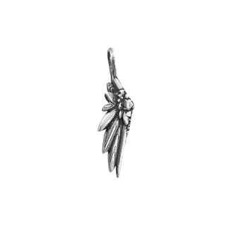 Karen Karch by Deme Wolfe Silver Little Victory wing charm