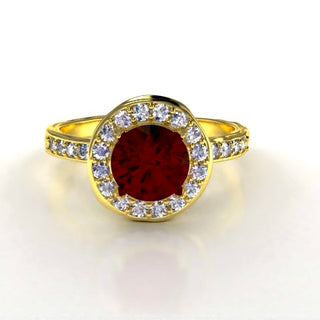 BESPOKE STUDDED DESIRE, RUBY & DIAMOND