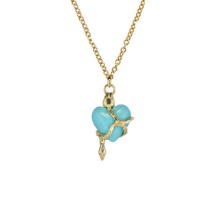 SERPENTINE LOVE, TURQUOISE