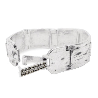 STUDDED CLASP MAINSTAY 20MM, SILVER