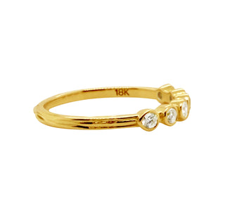 TURNED OUT GRACE, 18K YELLOW