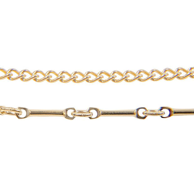 MYSTICAL BLING CHAIN, GOLD-FILLED