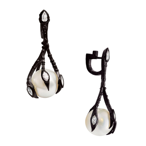 OTHERWORLDLY DRAGON'S CLAW, Earring - Made local in New York City by the best alternative jewelry store. Shop more Karen Karch & Karch Wolfe at www.karenkarch.com or visit us at 38 Gramercy Park N. 