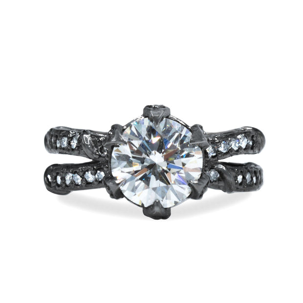 LIGHTNESS AND DARKNESS OF BEING, Ring - Made local in New York City by the best alternative jewelry store. Shop more Karen Karch & Karch Wolfe at www.karenkarch.com or visit us at 38 Gramercy Park N. 