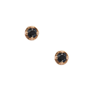 DESIRE STUDS, 5MM BLACK DIAMOND