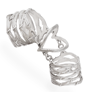 KNUCKLE GLADIATOR VINE, Ring - Made local in New York City by the best alternative jewelry store. Shop more Karen Karch & Karch Wolfe at www.karenkarch.com or visit us at 38 Gramercy Park N. 