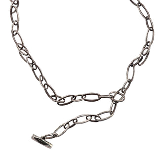 OUTSHINE TOGGLE CHAIN, SILVER