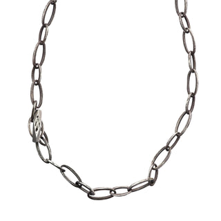 OUTSHINE TOGGLE CHAIN, SILVER