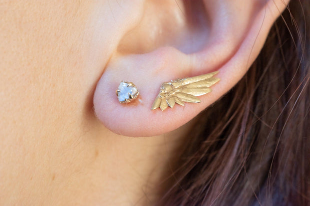LITTLE VICTORY EARRINGS, Earring - Made local in New York City by the best alternative jewelry store. Shop more Karen Karch & Karch Wolfe at www.karenkarch.com or visit us at 38 Gramercy Park N. 