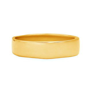 Made local in Manhattan by New Yorks best alternative jewelry designer, Karen Karch, our Men's yellow gold "Timeless" ring sparks originality with an irregularly shaped wedding band that appears traditional from afar but contains a unique character resembling the wearers individuality. Popular design for alternative men. hop our store located a few blocks away from Gramercy Hotel or visit www.karenkarch.com to see more. 