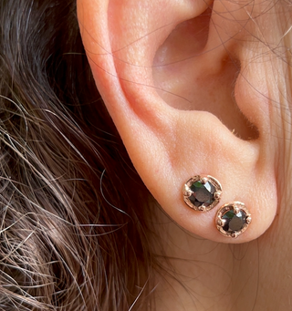 DESIRE STUDS, 5MM BLACK DIAMOND