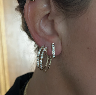 STUDDED MAINSTAY HOOPS