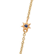 STUDDED STAR CHAIN, GOLD