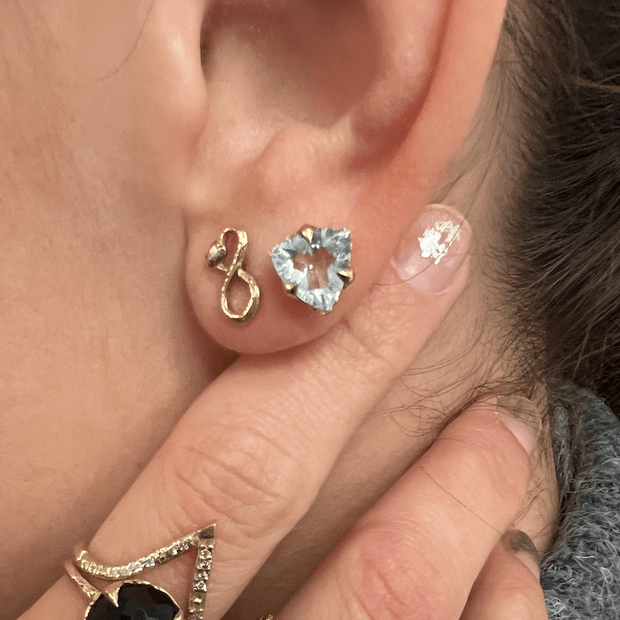 TAKE NO SH*T SNAKE STUDS