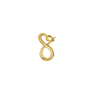 Karen Karch by Deme Wolfe Snake Stud Earring 1/2 Pair A in 10k yellow gold