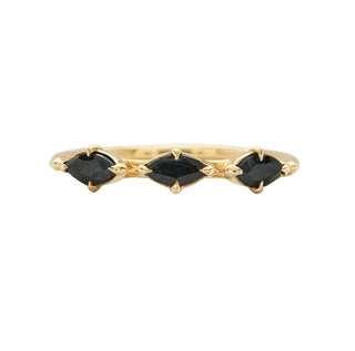 MYSTICAL MARQUISE 3-STONE STACKER, GOLD