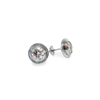 PLATINUM INNER CIRCLE STUDS, Custom - Made local in New York City by the best alternative jewelry store. Shop more Karen Karch & Karch Wolfe at www.karenkarch.com or visit us at 38 Gramercy Park N. 