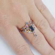 TOKYO GRACE TIARA | TOKYO FLOATING STAR RING SET