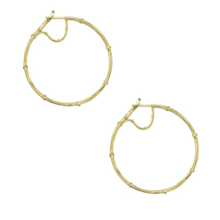 VINE HOOPS, GOLD