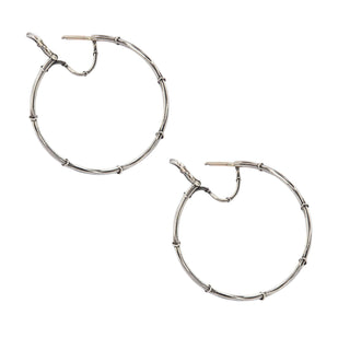 VINE HOOPS, SILVER